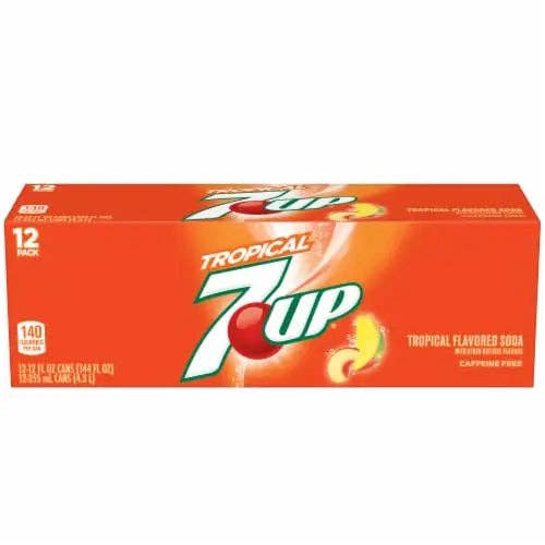 7UP Tropische koffeinfreie